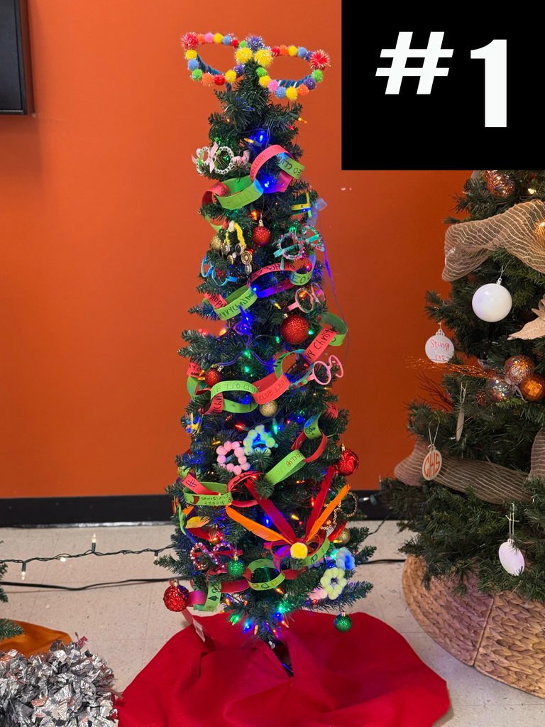 🎄 The tinsel is back and the competition is fierce! 🎄 The 𝟐𝐧𝐝 𝐀𝐧𝐧𝐮𝐚𝐥 𝐂𝐇𝐒 𝐇𝐨𝐥𝐢𝐝𝐚𝐲 𝐓𝐫𝐞𝐞 𝐃𝐞𝐜𝐨𝐫𝐚𝐭𝐢𝐧𝐠 𝐂𝐨𝐧𝐭𝐞𝐬𝐭 is underway, and our campus clubs/organizations went all out.  Now it’s your turn—v𝗩𝗢𝗧𝗘 𝗙𝗢𝗥 𝗬𝗢𝗨𝗥 𝗙𝗔𝗩𝗢𝗥𝗜𝗧𝗘 𝗧𝗥𝗘𝗘 (in the comments) and help crown this year’s champion! 🏆 May the best tree win… and the others handle it gracefully. 😉 #CaldwellProud #CaldwellISD