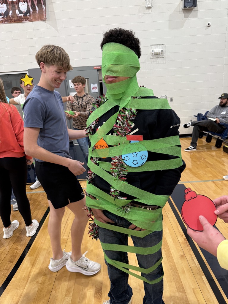 Christmas cheer was in full swing at the High School FCA Christmas party! 🎄✨ From decorating “Christmas trees” to some friendly competition in the gym, it was a fun-filled way to celebrate the season together.  #CaldwellProud #CaldwellISD