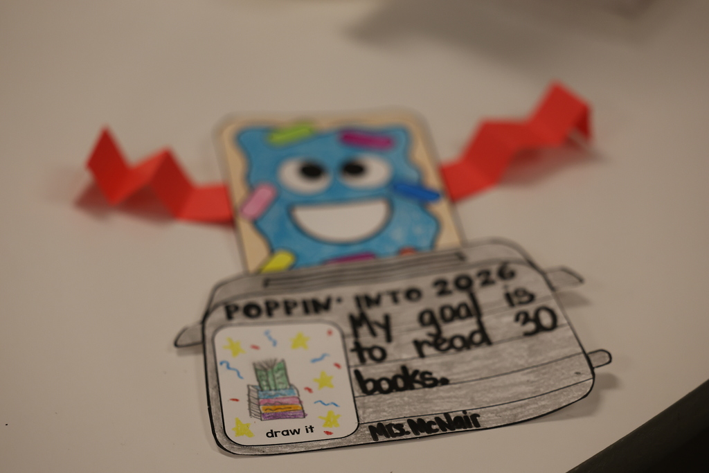 🎉 𝐏𝐨𝐩𝐩𝐢𝐧’ 𝐢𝐧𝐭𝐨 𝐭𝐡𝐞 𝐍𝐞𝐰 𝐘𝐞𝐚𝐫 𝐰𝐢𝐭𝐡 𝐛𝐢𝐠 𝐠𝐨𝐚𝐥𝐬! 🎉 Mrs. McNair’s kindergarteners shared their New Year goals and enjoyed a Pop-Tart while dreaming about what 2026 will bring. We love starting the year with smiles and sweet moments!  #CaldwellProud #CaldwellISD