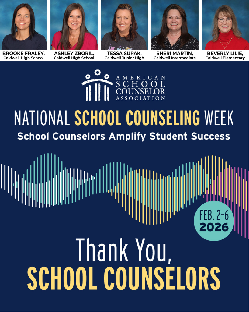 ๐๐ฎ๐ฝ๐ฝ๐ ๐ก๐ฎ๐๐ถ๐ผ๐ป๐ฎ๐น ๐ฆ๐ฐ๐ต๐ผ๐ผ๐น ๐๐ผ๐๐ป๐๐ฒ๐น๐ถ๐ป๐ด ๐ช๐ฒ๐ฒ๐ธ! ๐ Thank you for being advocates, listeners, and champions for our students across Caldwell ISD. #CaldwellProud #CaldwellISD