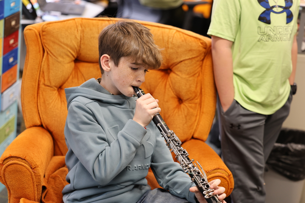 🎶 𝗙𝘂𝘁𝘂𝗿𝗲 𝗛𝗼𝗿𝗻𝗲𝘁 𝗠𝘂𝘀𝗶𝗰𝗶𝗮𝗻𝘀 𝗶𝗻 𝘁𝗵𝗲 𝗠𝗮𝗸𝗶𝗻𝗴! 🎶 Our 5th graders had a blast participating in instrument exploration as they got a sneak peek into what beginner band will look like next year. So much excitement, curiosity, and talent in the room! #CaldwellProud #CaldwellISD