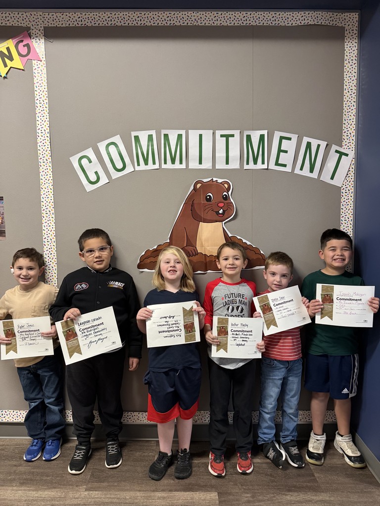 Our CES Character of the Month winners are showing what 𝗖𝗼𝗺𝗺𝗶𝘁𝗺𝗲𝗻𝘁 looks like! 💚  We are proud of these students for their dedication and responsibility in and out of the classroom. Keep shining! #CaldwellProud #CaldwellISD