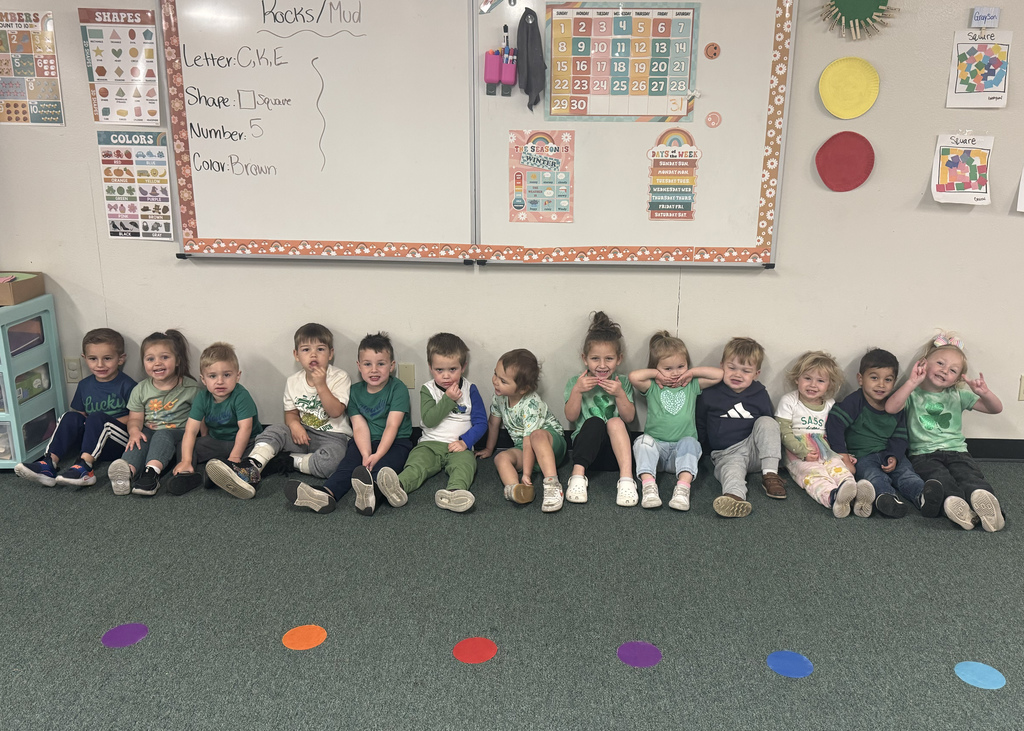 Cutest crew in green 💚🍀 Our Little Stingers are bringing all the smiles today!  #CaldwellProud #CaldwellISD