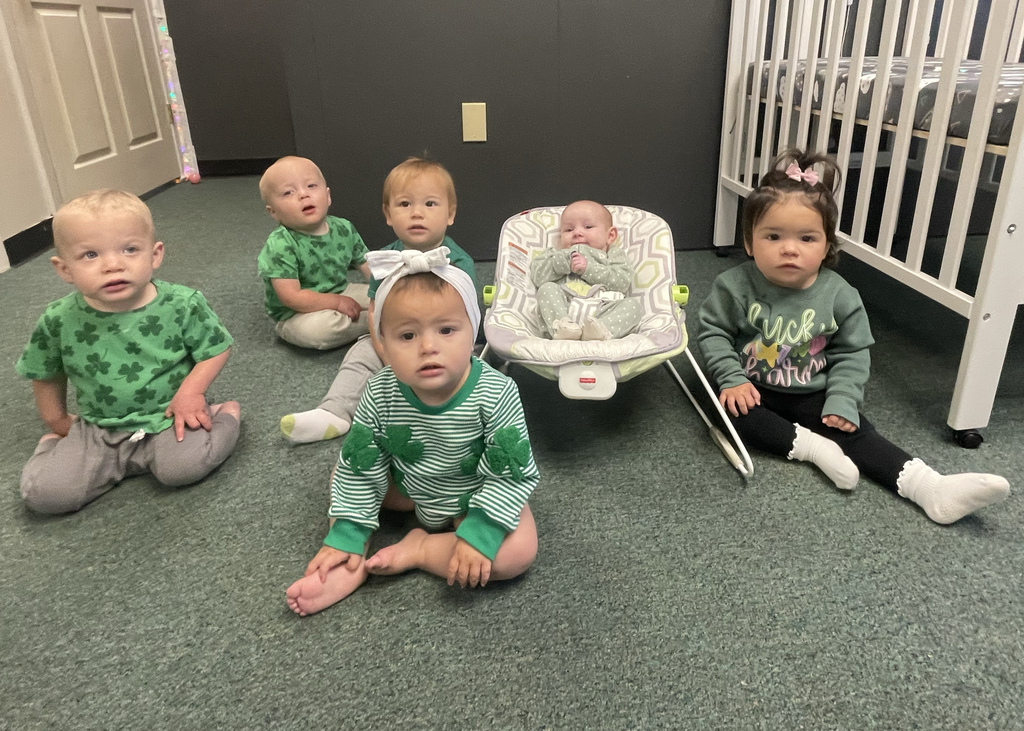 Cutest crew in green 💚🍀 Our Little Stingers are bringing all the smiles today!  #CaldwellProud #CaldwellISD