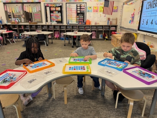 Kindergarten wants to send a big 𝗧𝗛𝗔𝗡𝗞 𝗬𝗢𝗨 to our Elementary PTO! 🧡  They provided small group material kits for each class, and our students couldn’t wait to put them to use.  We’re so grateful for the PTO and all of our Elementary families who support them—your impact makes a difference! #CaldwellProud #CaldwellISD