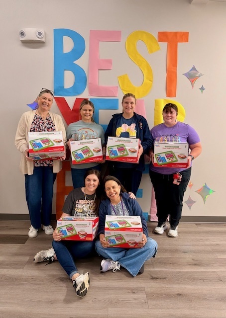 Kindergarten wants to send a big 𝗧𝗛𝗔𝗡𝗞 𝗬𝗢𝗨 to our Elementary PTO! 🧡  They provided small group material kits for each class, and our students couldn’t wait to put them to use.  We’re so grateful for the PTO and all of our Elementary families who support them—your impact makes a difference! #CaldwellProud #CaldwellISD