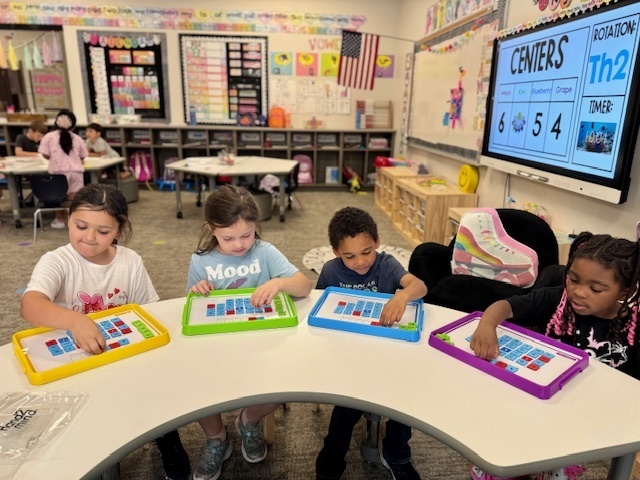 Kindergarten wants to send a big 𝗧𝗛𝗔𝗡𝗞 𝗬𝗢𝗨 to our Elementary PTO! 🧡  They provided small group material kits for each class, and our students couldn’t wait to put them to use.  We’re so grateful for the PTO and all of our Elementary families who support them—your impact makes a difference! #CaldwellProud #CaldwellISD