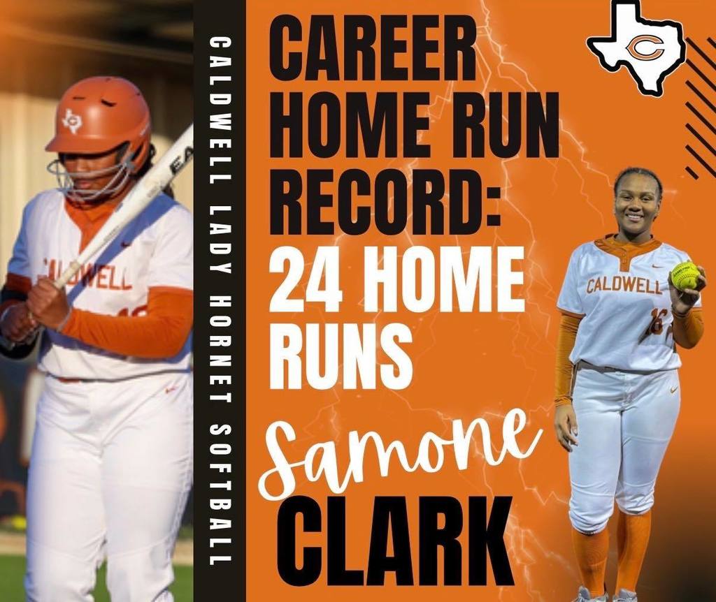 𝗛𝗼𝗺𝗲 𝗿𝘂𝗻 𝗵𝗶𝘀𝘁𝗼𝗿𝘆 𝗺𝗮𝗱𝗲! 💥  Join us in celebrating Samone Clark for breaking the home run record — now holding an incredible 24 home runs! We are beyond proud of her hard work, dedication, and the impact she continues to make on and off the field. Way to go, Samone!