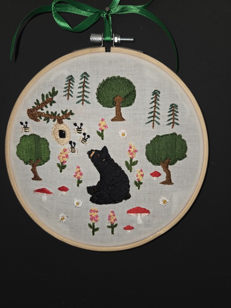𝗦𝘁𝗶𝘁𝗰𝗵 𝗯𝘆 𝘀𝘁𝗶𝘁𝗰𝗵 🧵👏 Ms. Cross’s 8th grade art students put their creativity and patience on full display with these embroidery projects—and the results speak for themselves! #CaldwellProud #CaldwellISD