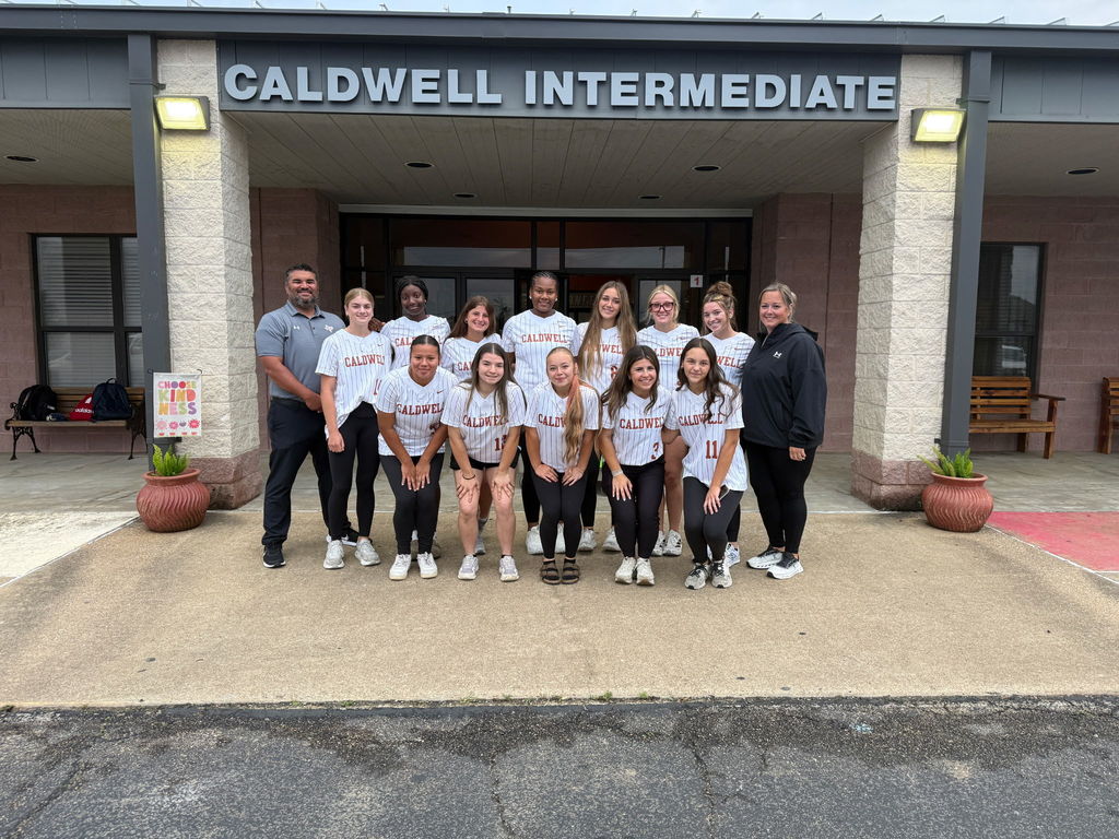 Serving smiles this morning… bringing the heat tomorrow 🔥  Our Lady Hornets kicked off the day at CIS opening car doors and greeting students—because that’s what it means to be a Hornet.  Next stop: PLAYOFFS. 🥎 Round 1 starts tomorrow—let’s go!! #CaldwellProud #CaldwellISD