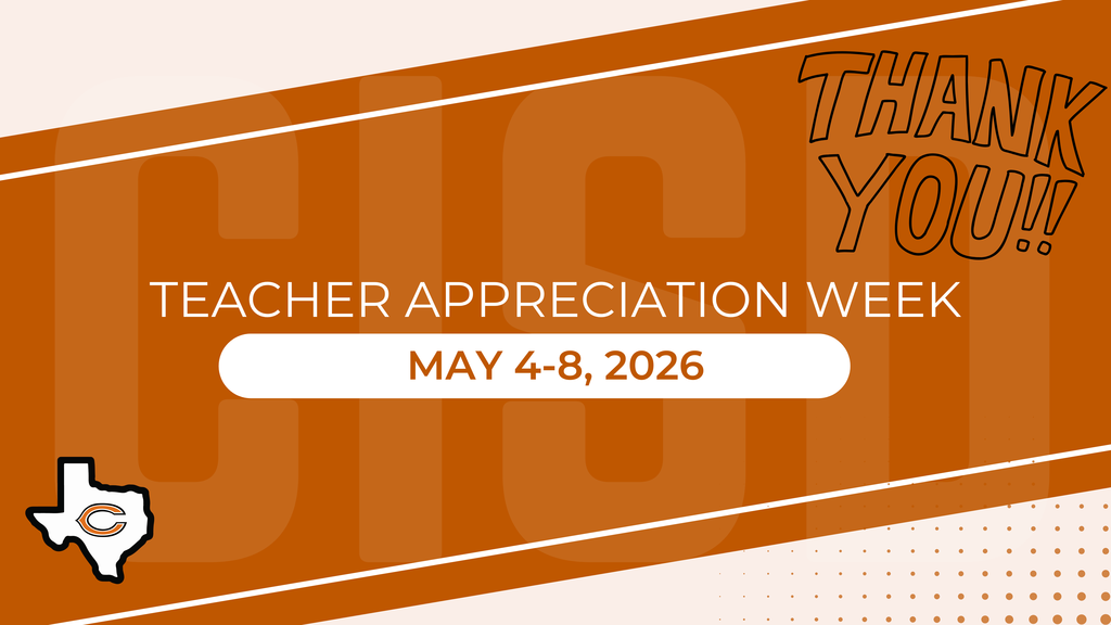 One of our favorite weeks of the year is almost here… 𝐓𝐞𝐚𝐜𝐡𝐞𝐫 𝐀𝐩𝐩𝐫𝐞𝐜𝐢𝐚𝐭𝐢𝐨𝐧 𝐖𝐞𝐞𝐤! 🍎  Help us celebrate our incredible Caldwell ISD teachers by sharing a note of thanks 💬, with an option to include a photo if you have one! Your message may be featured on our social media next week!  Submit here: https://www.caldwellschools.net/forms/2026-thank-a-teacher  #CaldwellProud #CaldwellISD