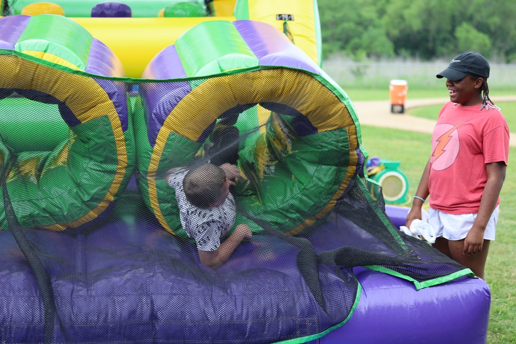 Snow cones ✔️ Bounce houses ✔️ Dunking booth ✔️ STAAR testing DONE ✔️  Our CIS Hornets celebrated a year of hard work and preparation with an afternoon full of STAARnival fun! 🎉💛  #CaldwellProud #CaldwellISD