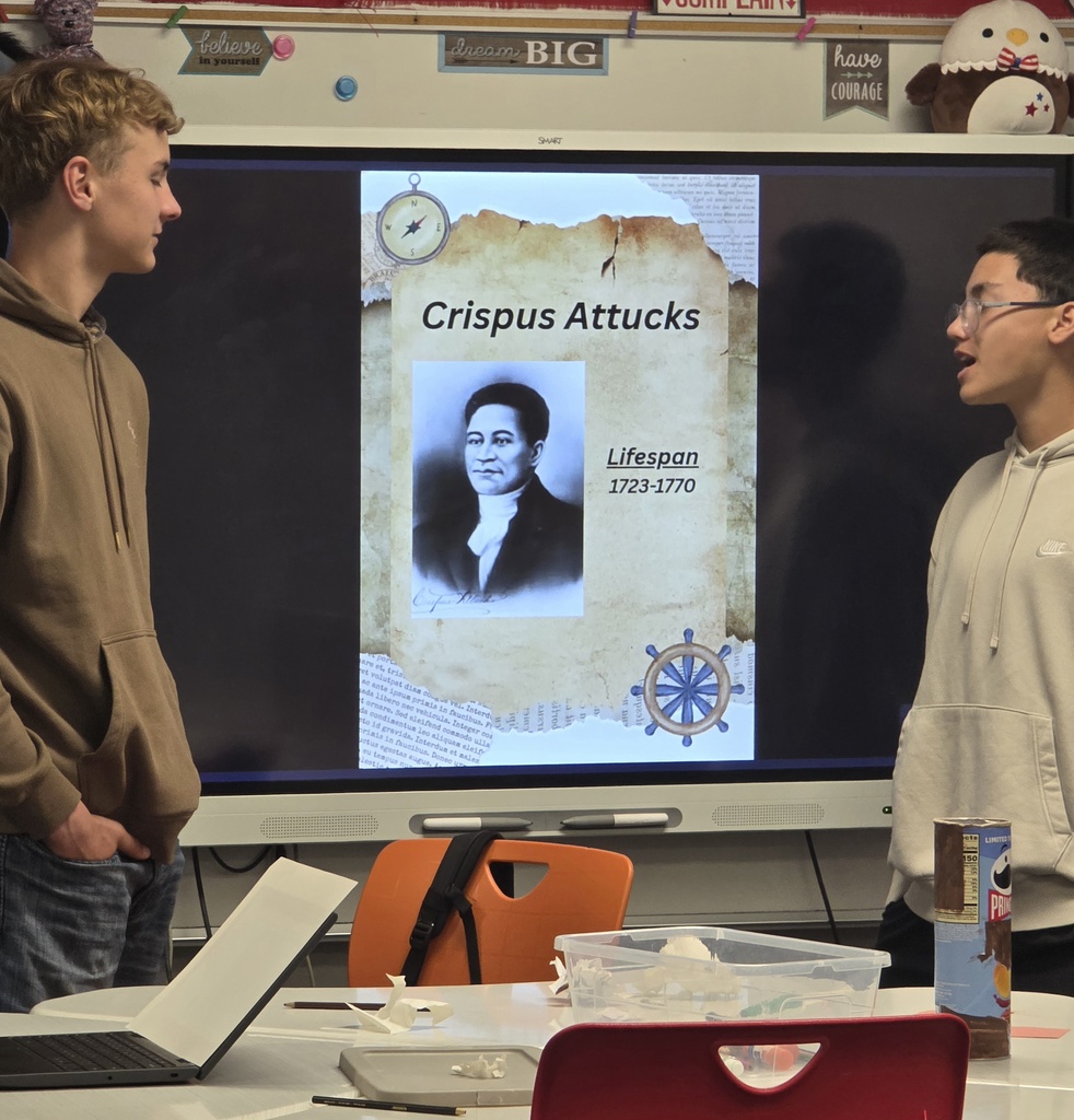 History came to life in Mrs. ___’s classroom! 🇺🇸📚  For their end-of-year U.S. History project, students selected from a creative choice board featuring options like biography time capsules, propaganda posters, trading cards, repurposed review games, and more. The projects gave students the opportunity to showcase their learning while highlighting their favorite people and eras studied throughout the year. Great job to these students for ending the year with creativity and hard work! #CaldwellProud #CaldwellISD