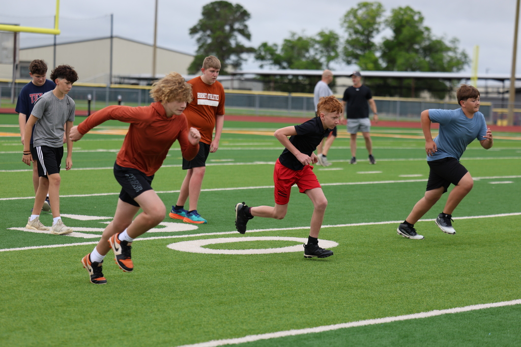 Future Hornets putting in the work this summer! 🏈🧡  We had a great turnout at Hornet Football Camp today and loved seeing all the energy, effort, and excitement out on the field!  There’s still time to sign up for more Caldwell ISD summer camps: https://www.caldwellschools.net/page/athletic-summer-camps  #CaldwellProud #CaldwellISD