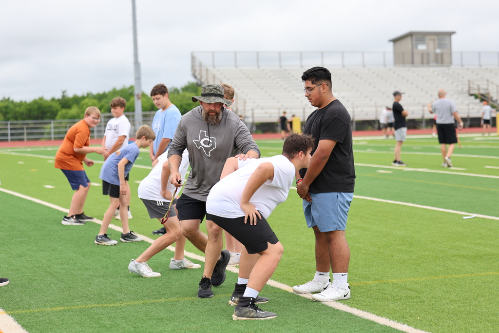 Future Hornets putting in the work this summer! 🏈🧡  We had a great turnout at Hornet Football Camp today and loved seeing all the energy, effort, and excitement out on the field!  There’s still time to sign up for more Caldwell ISD summer camps: https://www.caldwellschools.net/page/athletic-summer-camps  #CaldwellProud #CaldwellISD