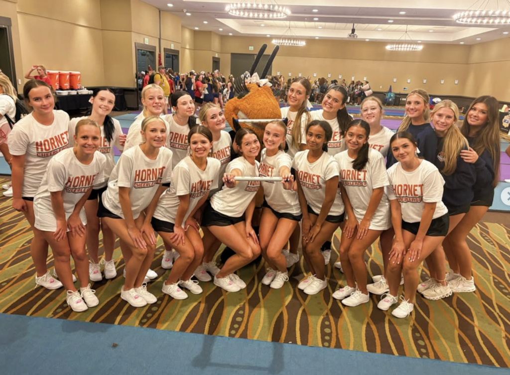 𝗟𝗲𝗮𝗿𝗻𝗶𝗻𝗴. 𝗟𝗲𝗮𝗱𝗶𝗻𝗴. 𝗟𝗲𝘃𝗲𝗹𝗶𝗻𝗴 𝘂𝗽. 📣🧡  Our Caldwell High School cheerleaders are spending the week at UCA Cheer Camp in Grapevine,  sharpening their skills, building teamwork, and making memories that will carry into the upcoming school year.  We can't wait to see all they bring back to Hornet Nation. Have a great week and Sting 'em! #CaldwellProud #CaldwellISD