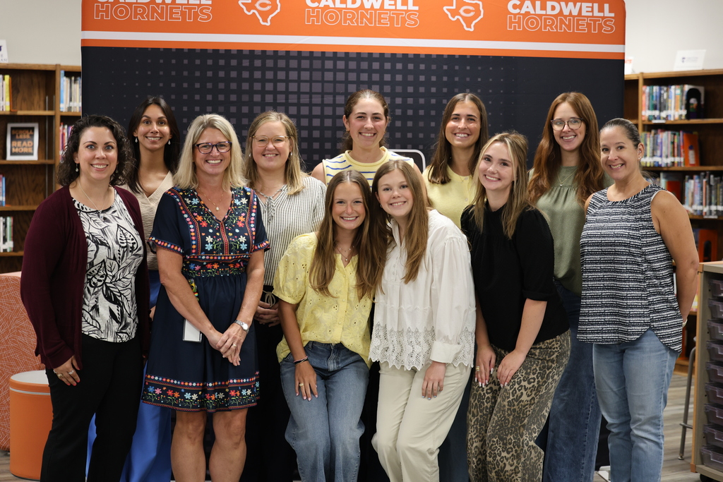 𝐎𝐮𝐫 𝐇𝐨𝐫𝐧𝐞𝐭 𝐟𝐚𝐦𝐢𝐥𝐲 𝐢𝐬 𝐠𝐫𝐨𝐰𝐢𝐧𝐠! 🧡  We were excited to welcome our newest teachers to Caldwell ISD yesterday for New Teacher Academy. Here's to new beginnings, new friendships, and a fantastic school year ahead!  Welcome to the Hornet family!  #CaldwellProud #CaldwellISD