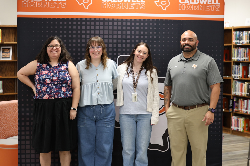 𝐎𝐮𝐫 𝐇𝐨𝐫𝐧𝐞𝐭 𝐟𝐚𝐦𝐢𝐥𝐲 𝐢𝐬 𝐠𝐫𝐨𝐰𝐢𝐧𝐠! 🧡  We were excited to welcome our newest teachers to Caldwell ISD yesterday for New Teacher Academy. Here's to new beginnings, new friendships, and a fantastic school year ahead!  Welcome to the Hornet family!  #CaldwellProud #CaldwellISD