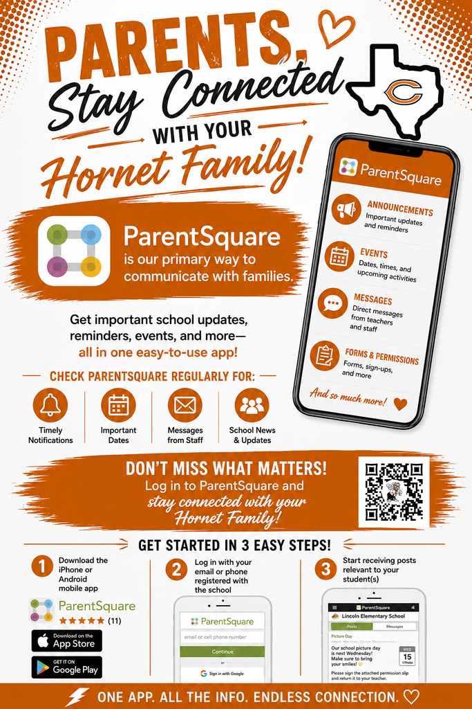 📣 𝗪𝗲’𝗿𝗲 𝗺𝗮𝗸𝗶𝗻𝗴 𝗶𝘁 𝗲𝗮𝘀𝗶𝗲𝗿 𝘁𝗼 𝘀𝘁𝗮𝘆 𝗰𝗼𝗻𝗻𝗲𝗰𝘁𝗲𝗱!  Caldwell ISD  is now using ParentSquare for all communication between school and home. Families can receive updates, sign forms, schedule conferences, and more—on your phone, computer, or through the free app. We’re looking forward to stronger connections and better communication across our school community.  🅶🅴🆃 🆂🆃🅰🆁🆃🅴🅳 🆃🅾🅳🅰🆈: Sign up: https://www.parentsquare.com/signin Download the app: https://www.parentsquare.com/resources/app-download/ 