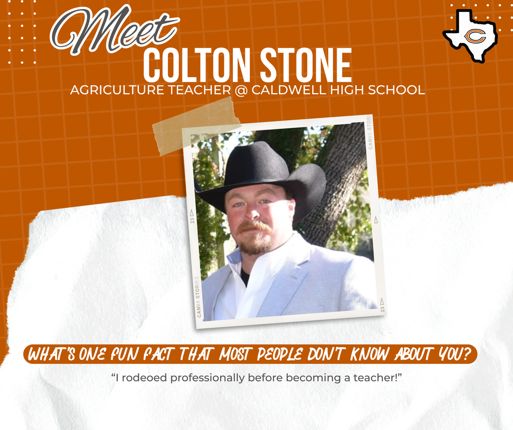 🎓 𝗠𝗘𝗘𝗧 𝗢𝗨𝗥 𝗡𝗘𝗪 𝗛𝗢𝗥𝗡𝗘𝗧𝗦 | 𝗖𝗔𝗟𝗗𝗪𝗘𝗟𝗟 𝗛𝗜𝗚𝗛 𝗦𝗖𝗛𝗢𝗢𝗟  We’re wrapping up our new teacher introductions at Caldwell High School!  These newest members of the CHS team are ready to teach, encourage, challenge, and prepare our Hornets for whatever comes next. We’re excited to have each of them joining Caldwell ISD!  Swipe through to get to know our newest 𝗖𝗛𝗦 𝗛𝗼𝗿𝗻𝗲𝘁𝘀 and help us welcome them to the family! 🧡🤍 #CaldwellProud #CaldwellISD