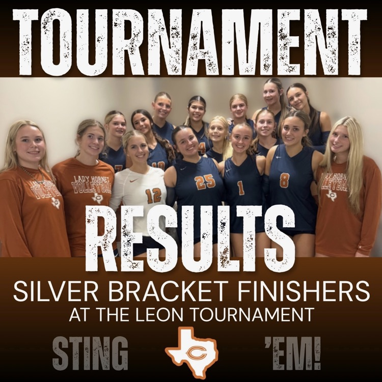 🏐 TOURNAMENT WRAP-UP  Our Lady Hornets wrapped up play at the Leon Tournament today, competing in the Silver Bracket! Proud of these girls for representing Caldwell and getting valuable early-season court time. 🧡🤍  STING ’EM!