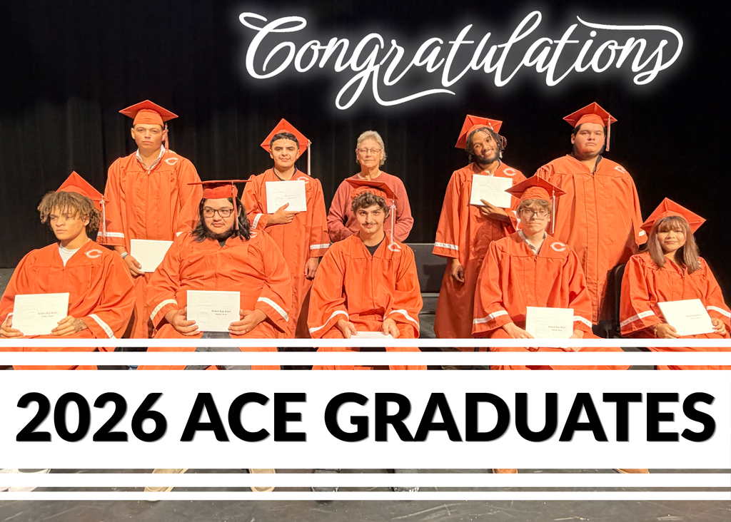 🎓 𝗖𝗲𝗹𝗲𝗯𝗿𝗮𝘁𝗶𝗻𝗴 𝗢𝘂𝗿 𝗔𝗖𝗘 𝗚𝗿𝗮𝗱𝘂𝗮𝘁𝗲𝘀! 🎓  Last night, we had the privilege of celebrating nine students who reached an important milestone — graduation! 🧡  Congratulations to 𝗝𝗼𝗰𝗲𝗹𝘆𝗻𝗻 𝗕𝗮𝗻𝘂𝗲𝗹𝗼𝘀, 𝗟𝗲𝘃𝗶 𝗖𝗼𝗼𝗸, 𝗪𝗮𝗹𝘁𝗲𝗿 𝗛𝗲𝗮𝘁𝗼𝗻, 𝗦𝗮𝗻𝘁𝗶𝗮𝗴𝗼 𝗟𝗼𝗽𝗲𝘇, 𝗭𝗶𝗲𝗿 𝗠𝗼𝘀𝗹𝗲𝘆, 𝗥𝗮𝘆𝗺𝗼𝗻𝗱 𝗣𝘂𝗻𝘁𝗲𝗻𝗲𝘆, 𝗖𝗵𝗿𝗶𝘀𝘁𝗼𝗽𝗵𝗲𝗿 𝗧𝗲𝗿𝗿𝗲𝗹𝗹, 𝗔𝗰𝘅𝗲𝗹 𝗩𝗲𝗹𝗮𝘇𝗾𝘂𝗲𝘇 𝗟𝗲𝘆𝘃𝗮, 𝗮𝗻𝗱 𝗥𝘆𝗹𝗲𝗻 𝗪𝗲𝗹𝗰𝗵!  Each diploma represents hard work, perseverance, and a commitment to reaching the finish line. We are so proud of these graduates and excited to see what comes next for each of them! 🎉  Congratulations, Class of 2026! 🎓🧡 #CaldwellProud #CaldwellISD