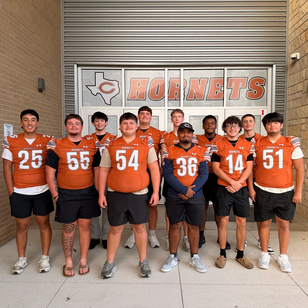 𝐅𝐫𝐢𝐝𝐚𝐲𝐬 𝐣𝐮𝐬𝐭 𝐟𝐞𝐞𝐥 𝐝𝐢𝐟𝐟𝐞𝐫𝐞𝐧𝐭 𝐚𝐫𝐨𝐮𝐧𝐝 𝐡𝐞𝐫𝐞. 🧡  From football players greeting students at car drop-off, to PTO spirit ribbons, to staff going ALL IN on the orange spirit wear 😂 — there was plenty of Hornet spirit to go around this morning!  We’re ready for Friday night! 🏈🙌 #CaldwellProud #CaldwellISD