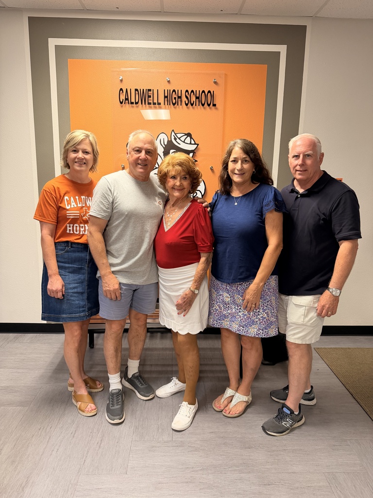 🧡 𝗢𝗡𝗖𝗘 𝗔 𝗛𝗢𝗥𝗡𝗘𝗧, 𝗔𝗟𝗪𝗔𝗬𝗦 𝗔 𝗛𝗢𝗥𝗡𝗘𝗧. 🧡  Friday night’s Homecoming was made extra special by a very special guest — 𝗦𝘁𝗲𝗽𝗵𝗶𝗻𝗮 (𝗡𝗮𝘃𝗿𝗮𝘁𝗶𝗹) 𝗗𝗶𝗗𝗼𝗻𝗮𝘁𝗼, Caldwell High School Class of 1951.  At 94 years young, Stephina traveled all the way from Delaware to come home to Caldwell. She spent the day touring CHS and visiting band rehearsal before making the most of Friday night under the lights.  Under the Friday night lights, she 𝗰𝗼𝗻𝗱𝘂𝗰𝘁𝗲𝗱 𝘁𝗵𝗲 𝗛𝗼𝗿𝗻𝗲𝘁 𝗕𝗮𝗻𝗱 𝗶𝗻 𝘁𝗵𝗲 𝘀𝗰𝗵𝗼𝗼𝗹 𝗮𝗹𝗺𝗮 𝗺𝗮𝘁𝗲𝗿, 𝗽𝗿𝗼𝘂𝗱𝗹𝘆 𝗙𝗟𝗜𝗣𝗣𝗘𝗗 𝘁𝗵𝗲 𝗰𝗼𝗶𝗻 𝗳𝗼𝗿 𝘁𝗵𝗲 𝗼𝗽𝗲𝗻𝗶𝗻𝗴 𝘁𝗼𝘀𝘀, 𝗮𝗻𝗱 𝗵𝗲𝗹𝗽𝗲𝗱 𝗰𝗿𝗼𝘄𝗻 𝗼𝘂𝗿 𝟮𝟬𝟮𝟲 𝗛𝗼𝗺𝗲𝗰𝗼𝗺𝗶𝗻𝗴 𝗤𝘂𝗲𝗲𝗻.   Seventy-five years after graduating from CHS, Stephina reminded us that the years may pass and generations may change, but 𝒚𝙤𝒖 𝒏𝙚𝒗𝙚𝒓 𝒓𝙚𝒂𝙡𝒍𝙮 𝙨𝒕𝙤𝒑 𝒃𝙚𝒊𝙣𝒈 𝒂 𝑯𝙤𝒓𝙣𝒆𝙩.  Thank you for coming home, Stephina. 𝗧𝗵𝗶𝘀 𝗶𝘀 𝗼𝗻𝗲 𝗛𝗼𝗺𝗲𝗰𝗼𝗺𝗶𝗻𝗴 𝘄𝗲 𝘄𝗼𝗻’𝘁 𝘀𝗼𝗼𝗻 𝗳𝗼𝗿𝗴𝗲𝘁. #CaldwellProud #CaldwellISD