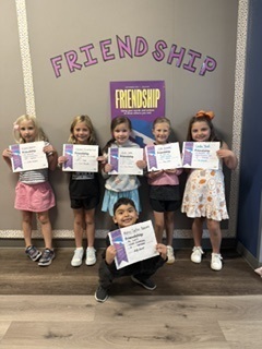 Good friends make school a little brighter! 🧡 Congratulations to Caldwell Elementary’s September Value of the Month winners for Friendship! We’re proud to celebrate these students for showing what it means to be a good friend.  🌟 Kindergarten: Renleigh Stewart, Daylen Beran, Layla Diaz, Aitana Gomez, Jase Richards, and Dre Sheppard  🌟 1st Grade: Elizabeth Hammons, Kendal Duesterhoft, Anaya Austin, Ella Grandy, Conlee Best, and Mateo Castro-Bahena  🌟 2nd Grade: Amaris Lopez-Guerra, Sawyer Sandner, Emory McFarland, Kaydra Richmond, Stella Doonan, Oliver Chambers, and Juan Barragan Valdez  🌟 3rd Grade: Tanner Baca, Angel Martinez-Perez, Quinn McMullen, Haizel Janner, Rigoberto Rendon, Andres Hernandez, and Emma Haile (not pictured)  Keep spreading kindness, Hornets!
