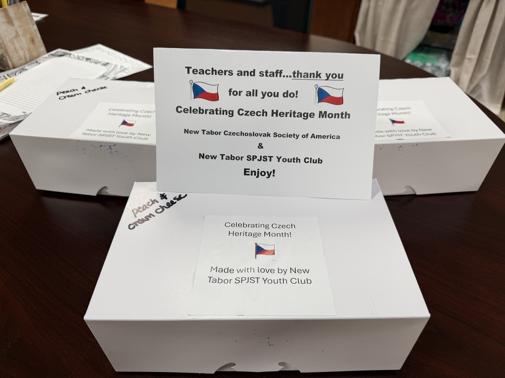 A sweet way to celebrate Czech Heritage Month! 🧡  🆃🅗🅰🅝🅺 🆈🅞🆄 to the New Tabor Czechoslovak Society of America and New Tabor SPJST Youth Club for treating teachers and staff at all four campuses to kolaches this morning!  We appreciate you sharing our community’s Czech traditions—and a little homemade kindness—with Caldwell ISD! #CaldwellProud #CaldwellISD