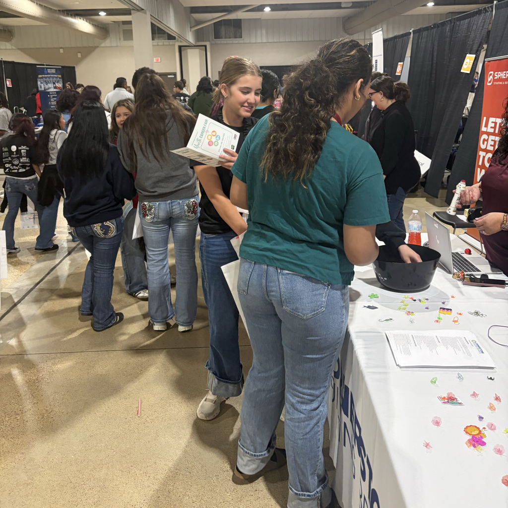 Big possibilities ahead! 🧡  Our CJH 8th graders attended the Youth Career Fair in Bryan/College Station today, exploring career paths and discovering opportunities for their futures. It’s never too early to start imagining what comes next!