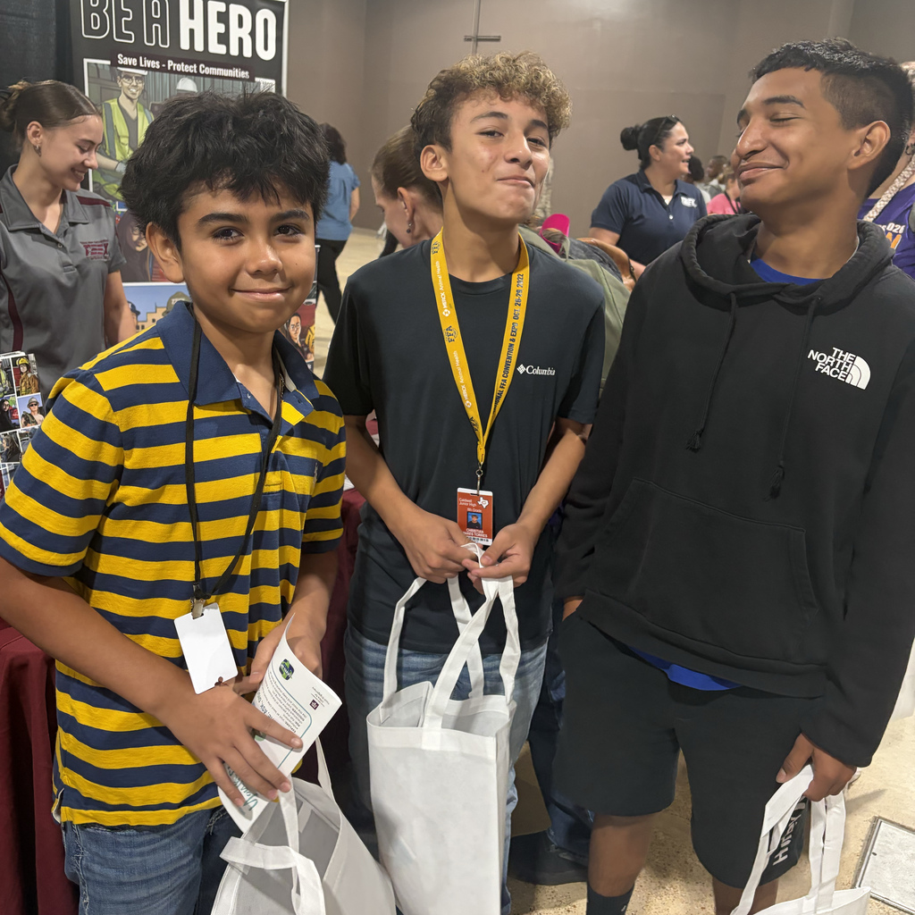 Big possibilities ahead! 🧡  Our CJH 8th graders attended the Youth Career Fair in Bryan/College Station today, exploring career paths and discovering opportunities for their futures. It’s never too early to start imagining what comes next!