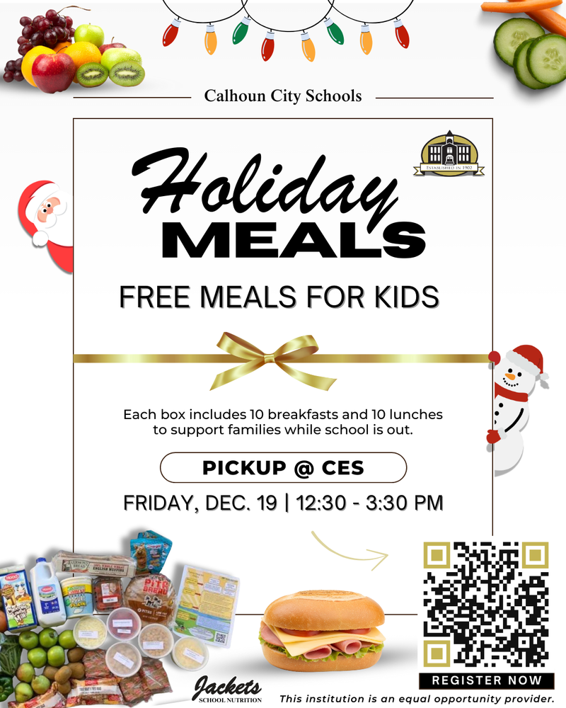 Holiday Meals - 10 free boxes for kids