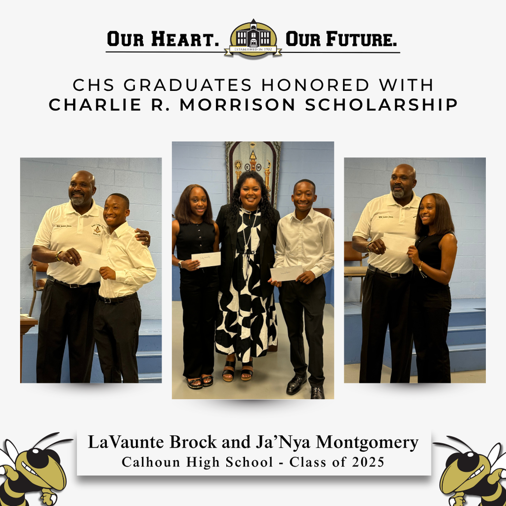 CHS Graduates Honored with Charlie R. Morrison Scholarship