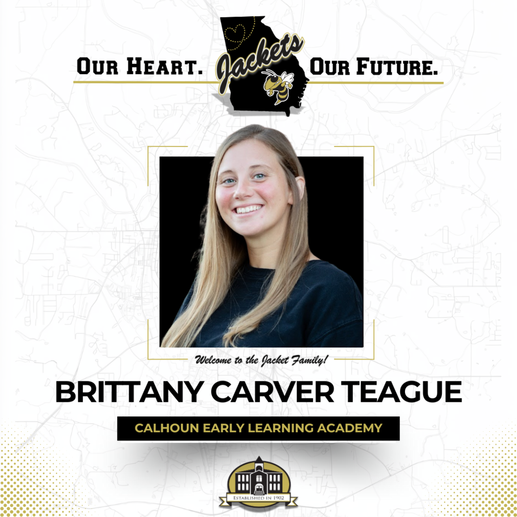 Welcome to the Jacket family, Brittany Carver Teague!