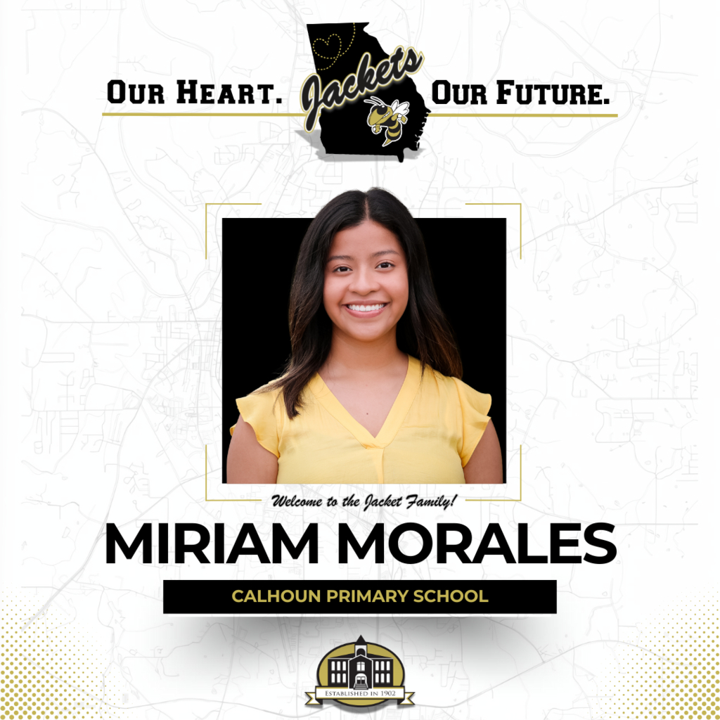 Welcome to the Jacket Family, Miriam Morales!