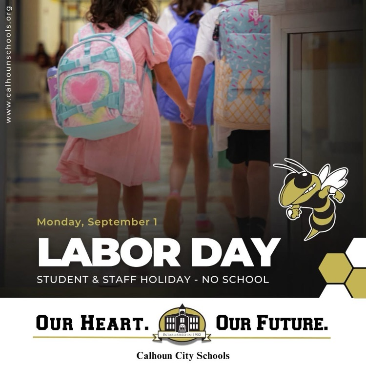 no school - Labor Day holiday