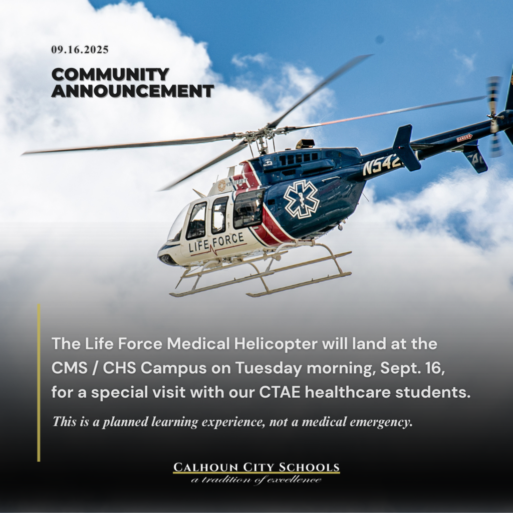 Community Announcement: Life Force landing at Campus for learning experience