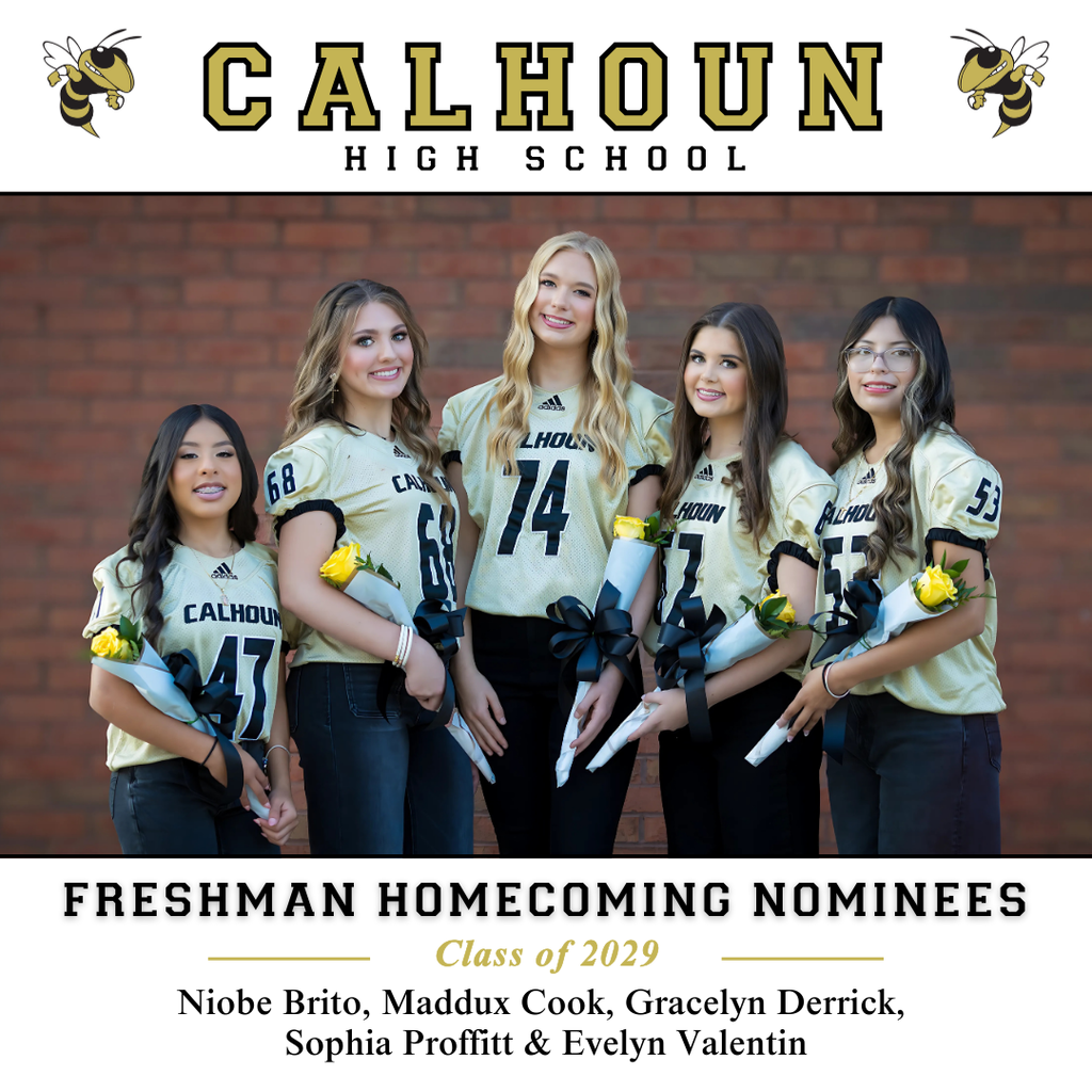 CHS HOCO Nominees 2025 (Freshman)