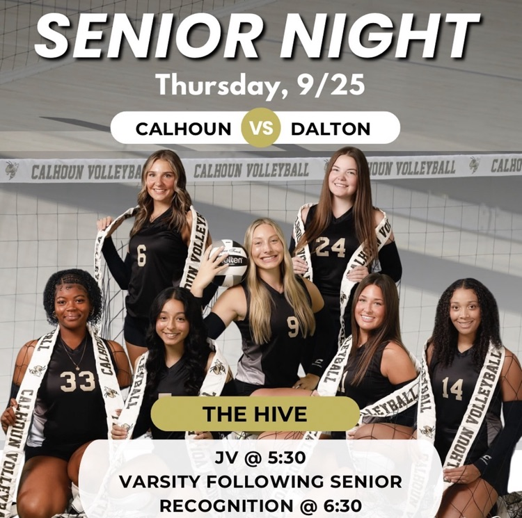 CHS volleyball senior night 2025