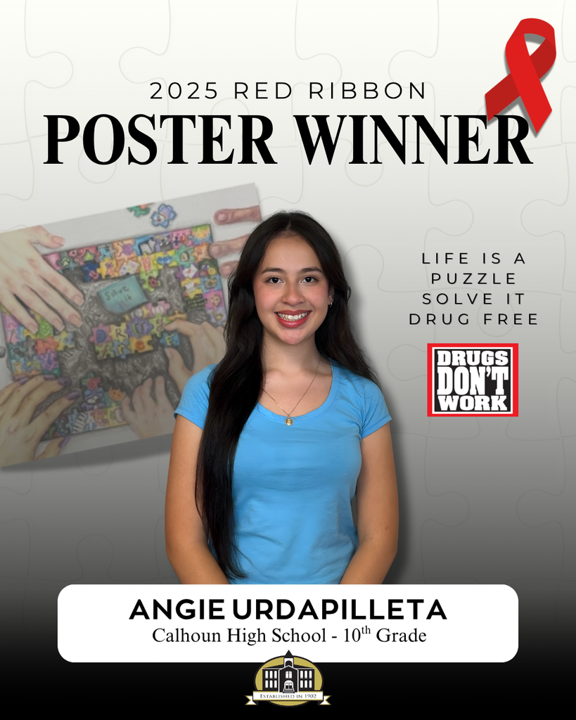 Red Ribbon - Poster Winners 2025