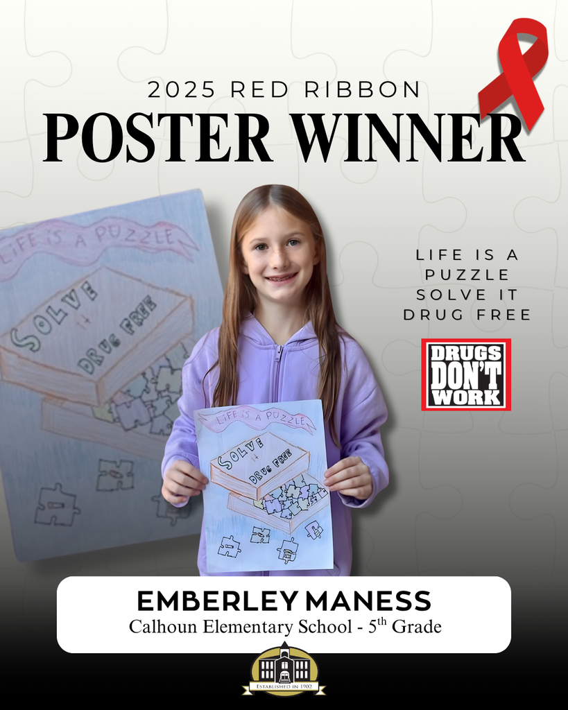 Red Ribbon - Poster Winners 2025