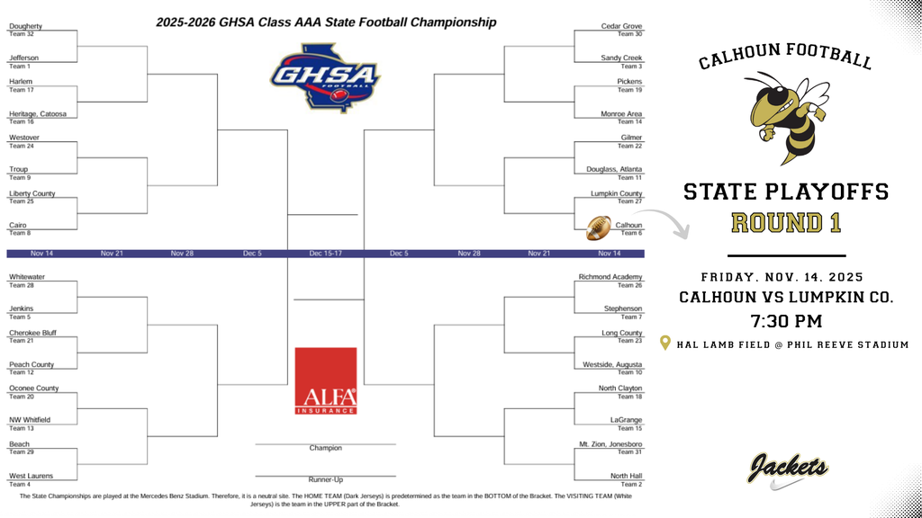GHSA football bracket 2025