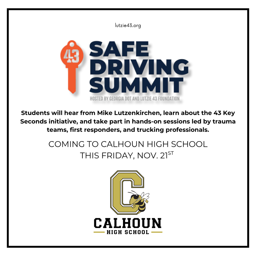 Safe Driving Summit @ CHS 11/21