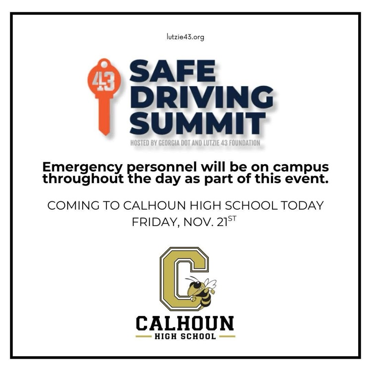 safe driving summit @ CHS