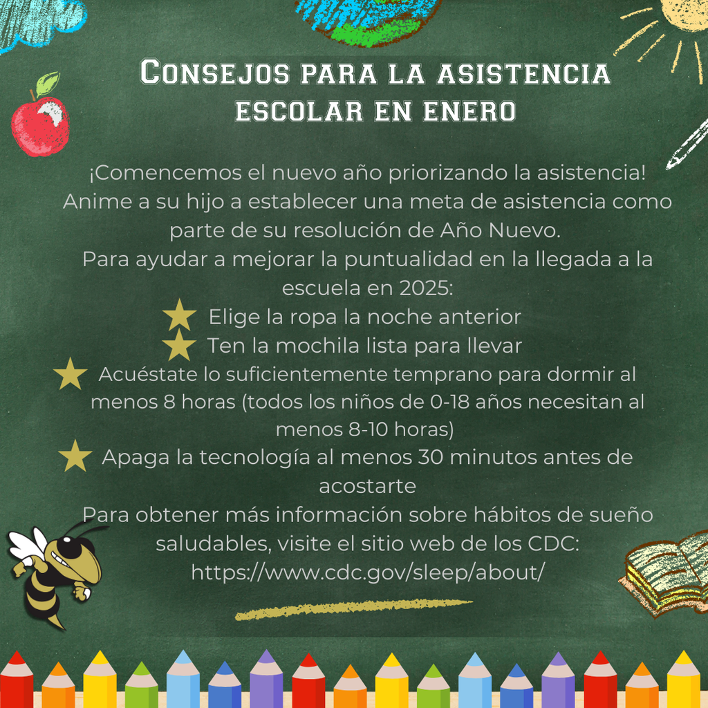 Attendance Tips of the Month (Spanish)