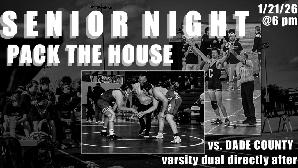 CHS Wrestling Senior Night 2026 (Jan. 21 @ 6pm)