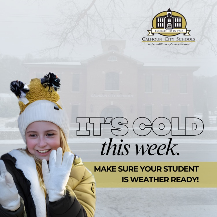 As winter weather continues, please help ensure your student is dressed appropriately to stay warm during the colder temperatures.