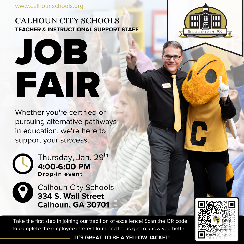 2026 Job Fair - Thursday, Jan. 29 (drop in anytime 4:00-6:00 PM)