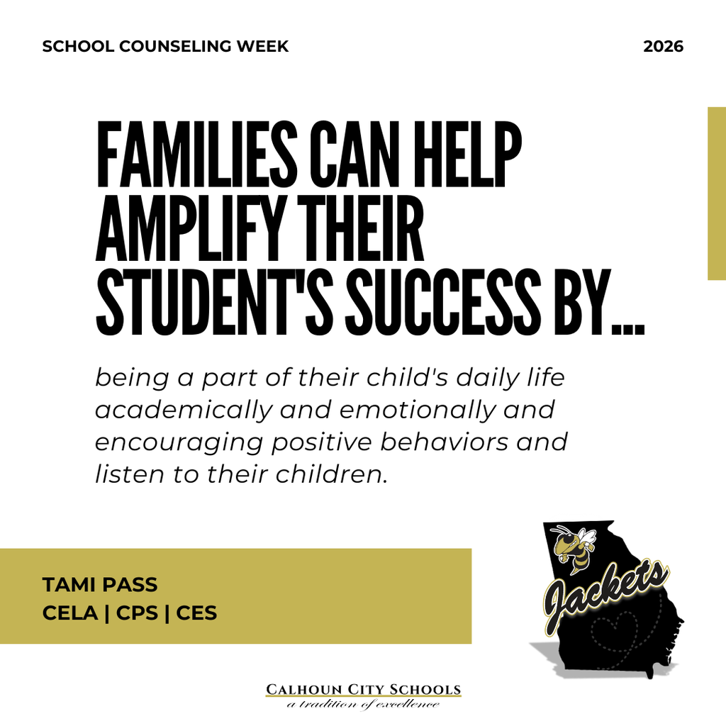 School Counseling Week 2026 #amplifyingstudentsuccess